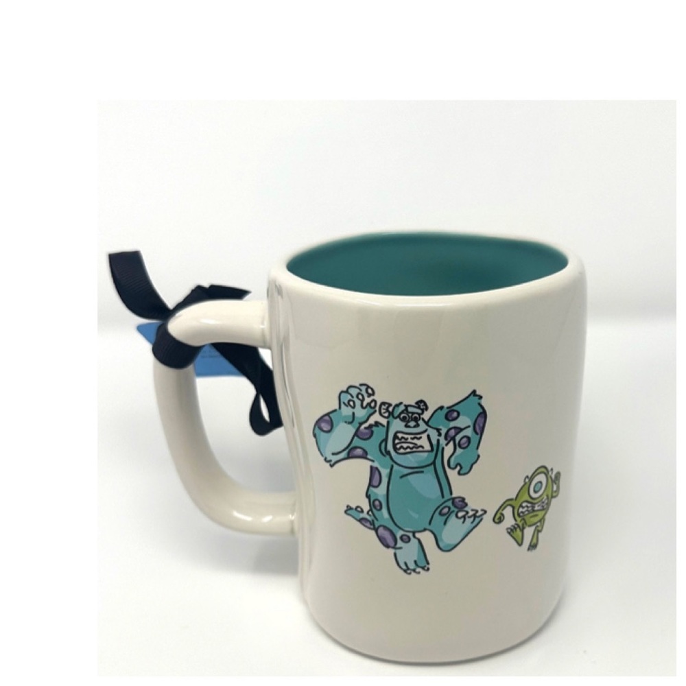 NEW Rae Dunn The Monster Crew Double Sided Mug Monsters Inc Pixar Sully Wazowski - Picture 5 of 5